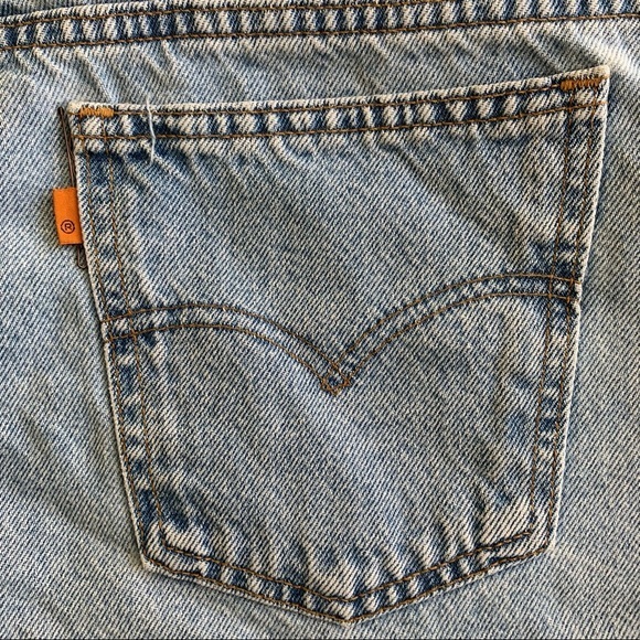 Levi’s | Vintage Levi’s orange tab jean shorts made in the USA - Picture 5 of 9
